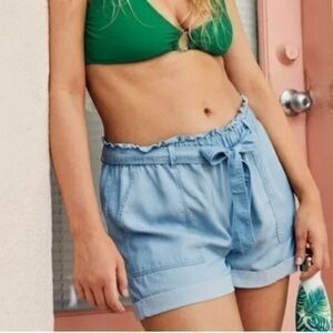 Aerie lyocell pull on camp shorts SIZE SMALL